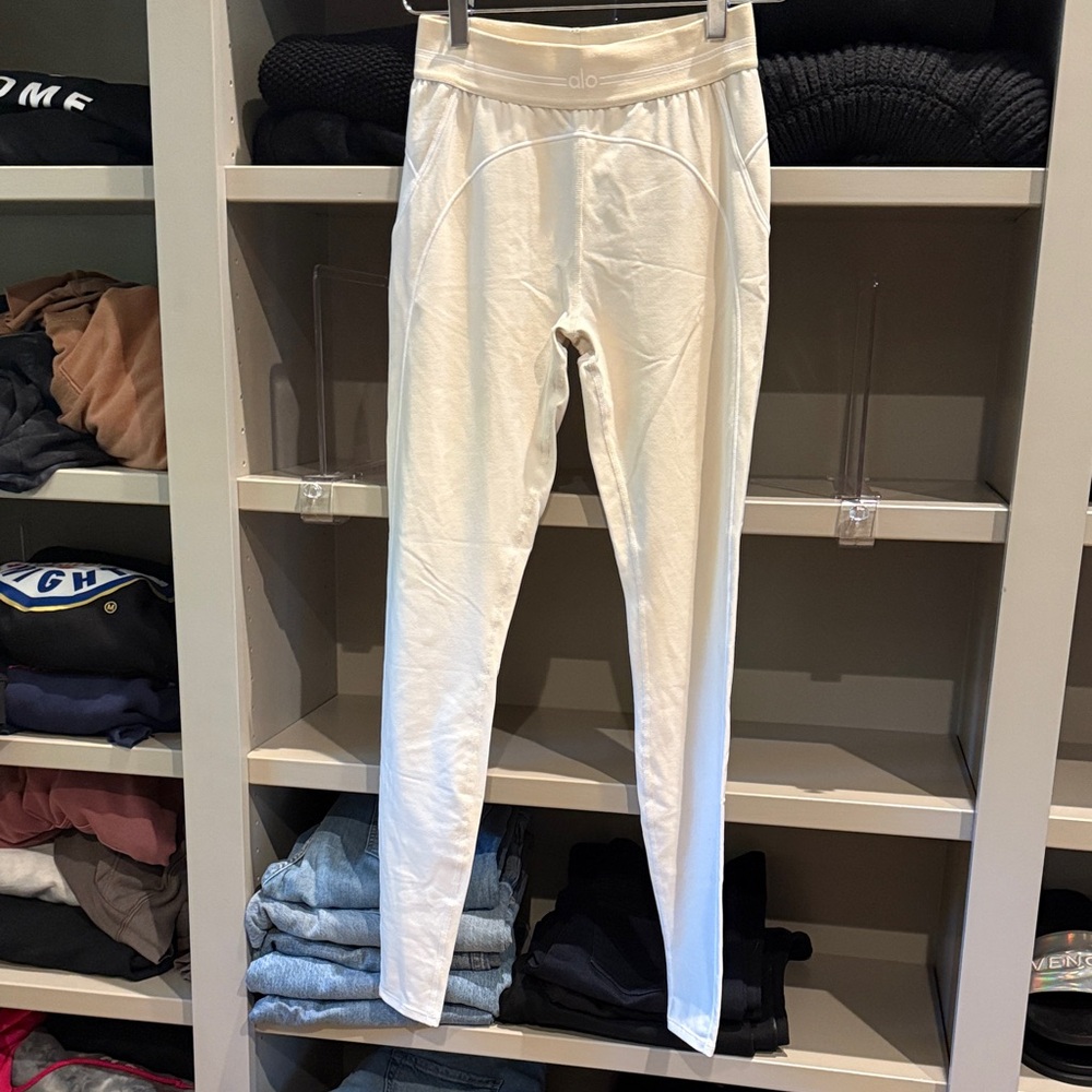 ALO Yoga Off-White Leggings